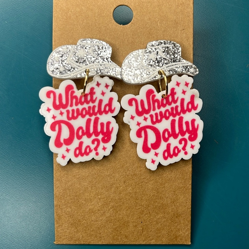 What would Dolly do? Earrings